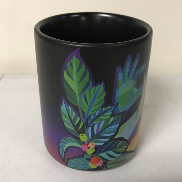 Starbucks American Sign Language Asl Hand Movements Coffee Mug, 12 Fl Oz - Picture 3 of 3